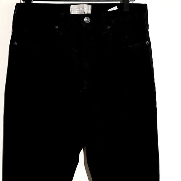 NEW Everlane The High Rise Skinny Jean in Black - Size 30 - Picture 5 of 14